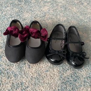 🌸2/$10🌸 2 Pairs of Toddler Dress shoes